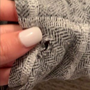 lululemon athletica Tops - grey lulu size 4 booty shorts lululemon athletica Tops - grey lulu size 4 booty shorts